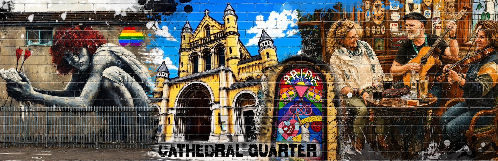 Belfast's Cathedral Quarter: From Half Bap to Party District
